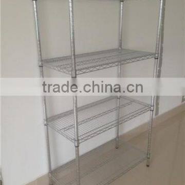 Metal adjustanle and OEM chrome wire shelving rack