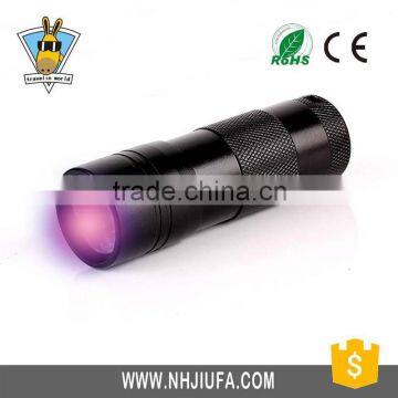 12LED UV led flashlightPromotional Gifts uv led torch flashlight uv