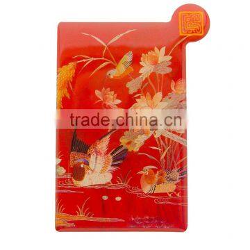 Women Chinese Element Newest Design Square Pocket Mirror With Packing photo-5