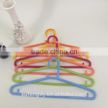 Adult Color Reinforced non-slip Plastic Hangers Xufeng Sale