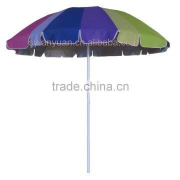 rainbow mini patio sun protection umbrella from sungrade umbrella company