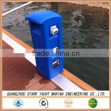 Plastic water power pedestal floating dock