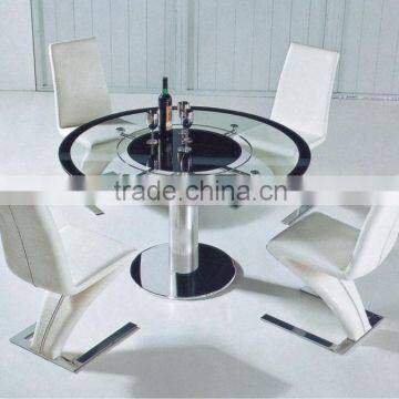 design furniture leather stainless steel