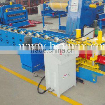 CNC Botou Colored Steel Ridge Cap Forming Machine