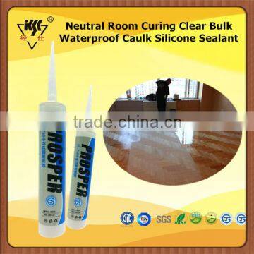 Neutral Room Curing Clear Bulk Waterproof Caulk Silicone Sealant