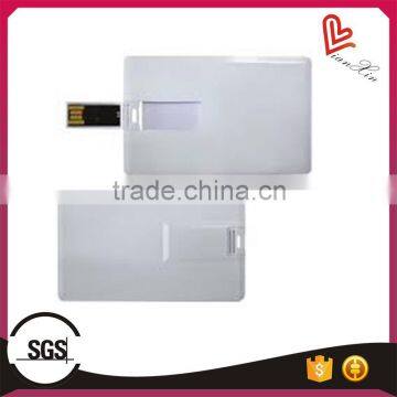 2016Fashion cheapest High-speed credit card model USB Memory Stick Flash Drive 2GB 4GB 8GB 16GB 32GB