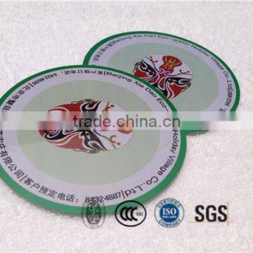 Special chinese facial opera cup mat coffe cup coaster