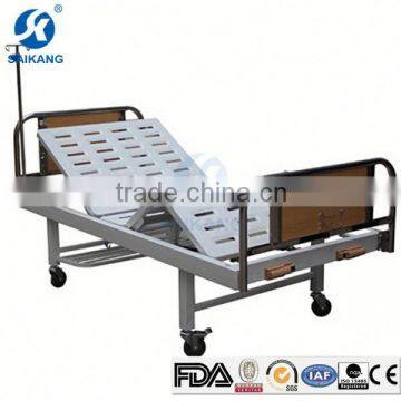 CE Certification Low Price Hydraulic Folding Hospital Sick Bed