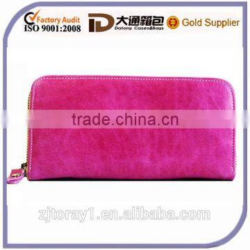 Hot Selling Women Leather Purse Leather Wallet In Fashion Style