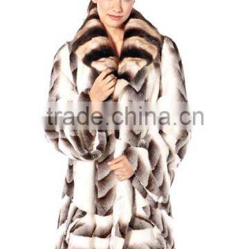 Hot Sell Rex Rabbit Fur Coat