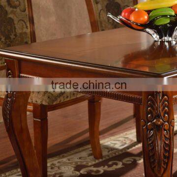 Antique Vintage Rustic Style Recycled Solid Wood Rectangle Long Wood Dining Table photo-5