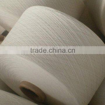 High quality white open end recycled cotton polyester knitting and weaving yarn