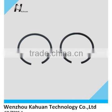 Roundwire snap rings for hole