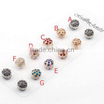 Fashion Round Ball Shape Rhinestone Hijab Pins/ Supplier's Choice photo-6