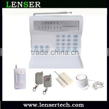 Auto dial Home Security LCD PSTN Alarm System