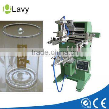 one color glass bottle screen printing machine