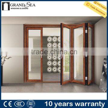 Custom China Aluminium Bi-fold Glazed Doors Designs photo-2