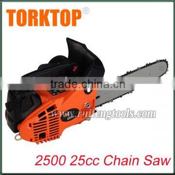 Gasoline 25cc 2500 chain saw with CE GS