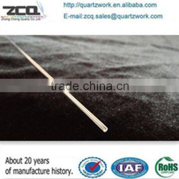 High Quality Capillary Quartz Glass Half Round Notch Bar