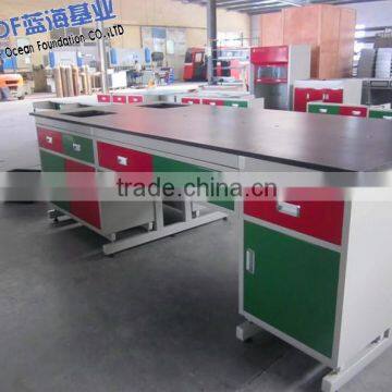 dental laboratory furniture lab side bench lab wooden bench