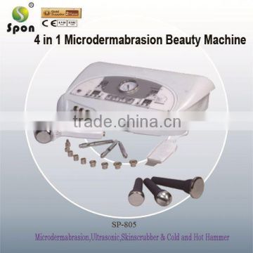 4 in 1 multifunctional facial equipment with ultrasonic