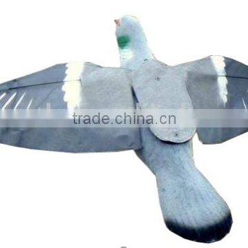 Flying Pigeon Hunting Decoy Dove Decoy Flocked flying Pigeon Shell