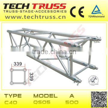 C40-QS05 aluminum square truss , LED display truss support