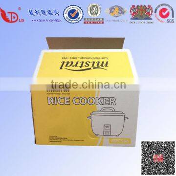 eco-friendly folding carton packing box for home appliance