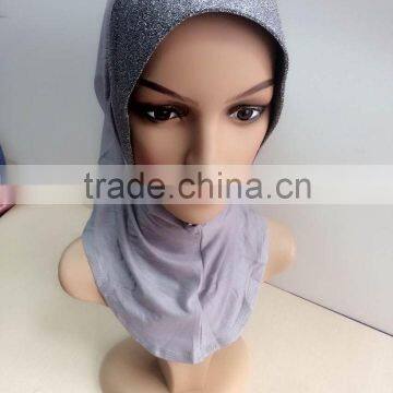 C074 New Style Ninja Inner Underscarf With Shiny Stiff Front photo-3