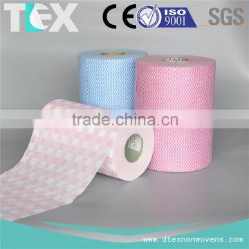 [D-TEX] Printed Spunlace Nonwoven Multi-purpose Home Clean Wipes
