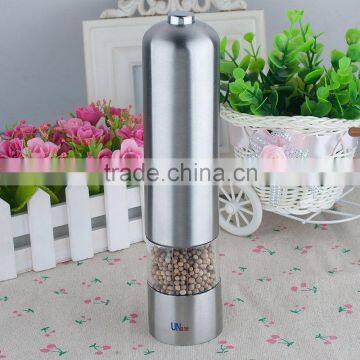 Electronic Grinder Battery Operated Pepper Grinders with light.Electric Grinders Salt,Spice Grinder Ele