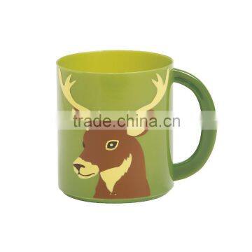 8 oz. 230ml High Quality Wholesale Promotional Party Cups with Handle Cheap Creative Unique Custom Hunt Is On Plastic Mugs