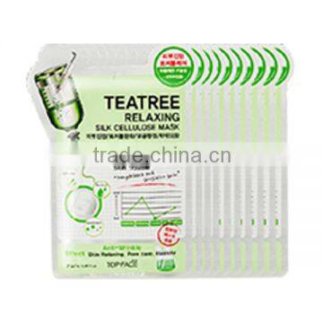 Tea Tree Relaxing Silk Cellulose Mask Sheet