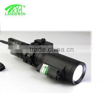 Picatinny Rail Military Green Laser Sight and Tactical Light Combo for Hunting Rifle photo-3