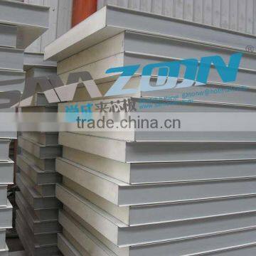 PU/PIR Polyurethane sandwich panel for wall or ceiling board