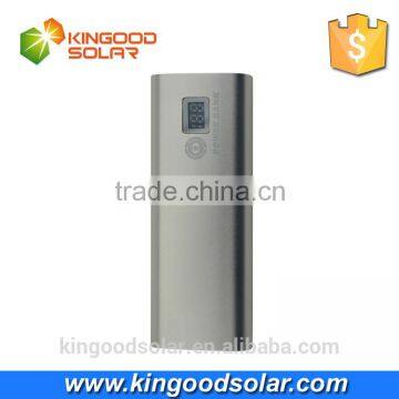 2016 Newest 10400mah Li-polymer Battery Aluminium Mobile Power Bank With Stand Support Quickly Charging for Smartphone photo-6