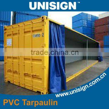 Unisign Durable Curtain Side Container Fabric PVC Tarpaulin Price