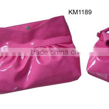 China Online Factory Wholesale New Product Handle Women Clutch Bag With String