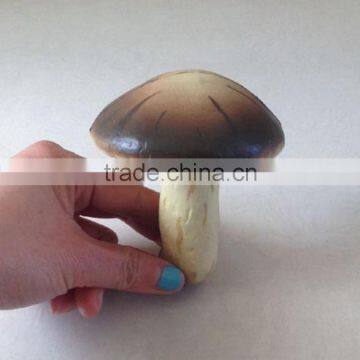 mushroom shaped pu low rebound stress ball