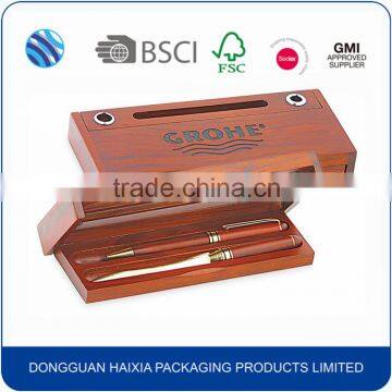 luxury wooden pen gift packaging box wholesale