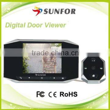 digital door viewer ,wifi auutomatic switch door chime