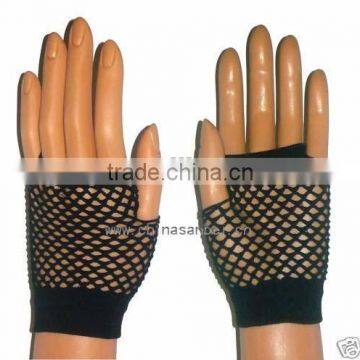 fingerless fishnet gloves Party Fancy Dress Bride glove