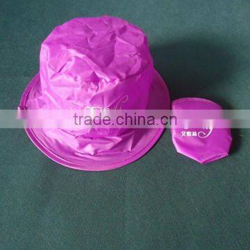 190T polyester foldable hat for promotional in cowboy style-HT03