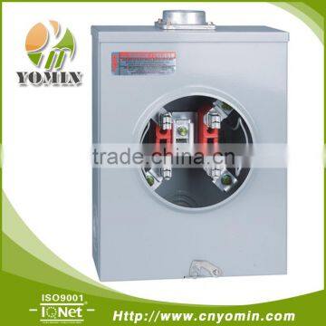 200A Single Phase/ Three Phase Square Meter Socket/Meter Base ( 4 Jaws, 5 Jaws, 7 Jaws/4J, 5J, 7J ) photo-3