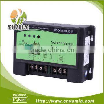 CE RoHS approved 12V/24V 20A PWM YOMIN solar charge controller