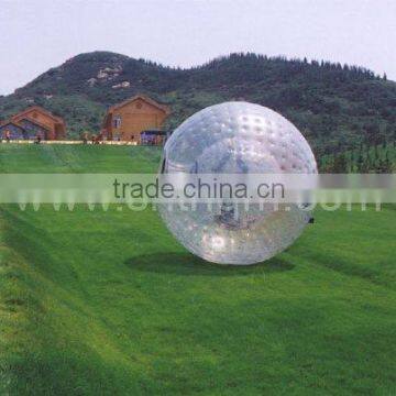 Running zorb ball