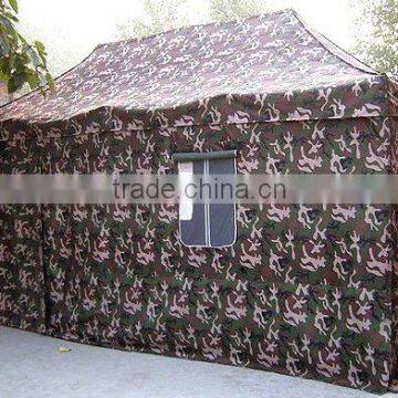 camouflage tent