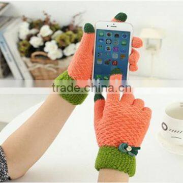 Warm Hand Protection Finger Touch Screen Gloves For Christams Gift