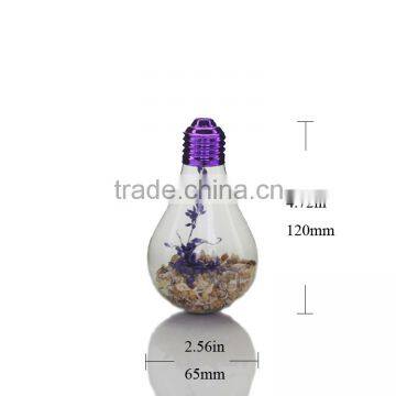 craft ideas using glass bottle, clear bulb ball decorating glass bottles 65x120mm