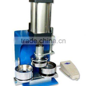 pneumatic automatic metal button badge pin making machine